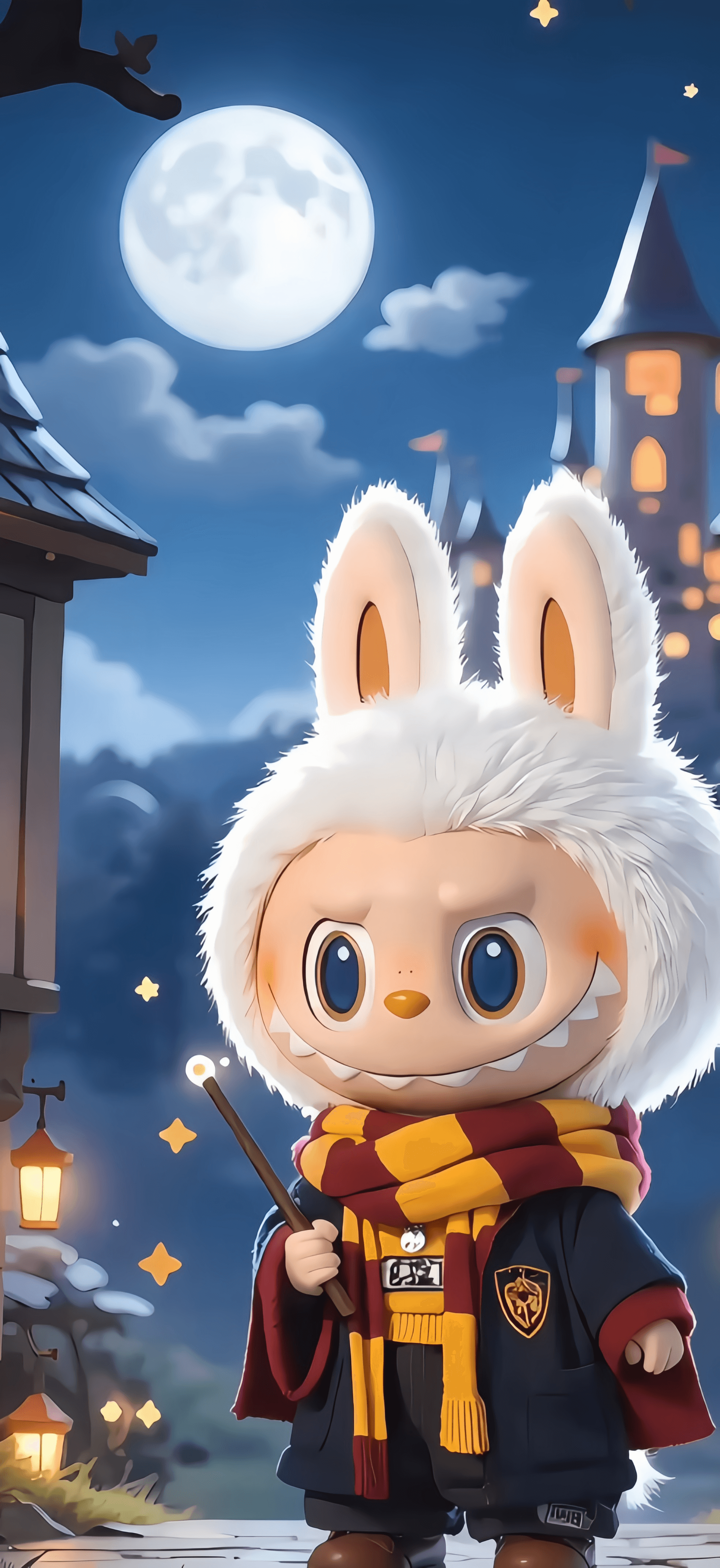 Artistic Labubu - Free HD Labubu wallpaper for static download, Clean and simple Labubu artwork