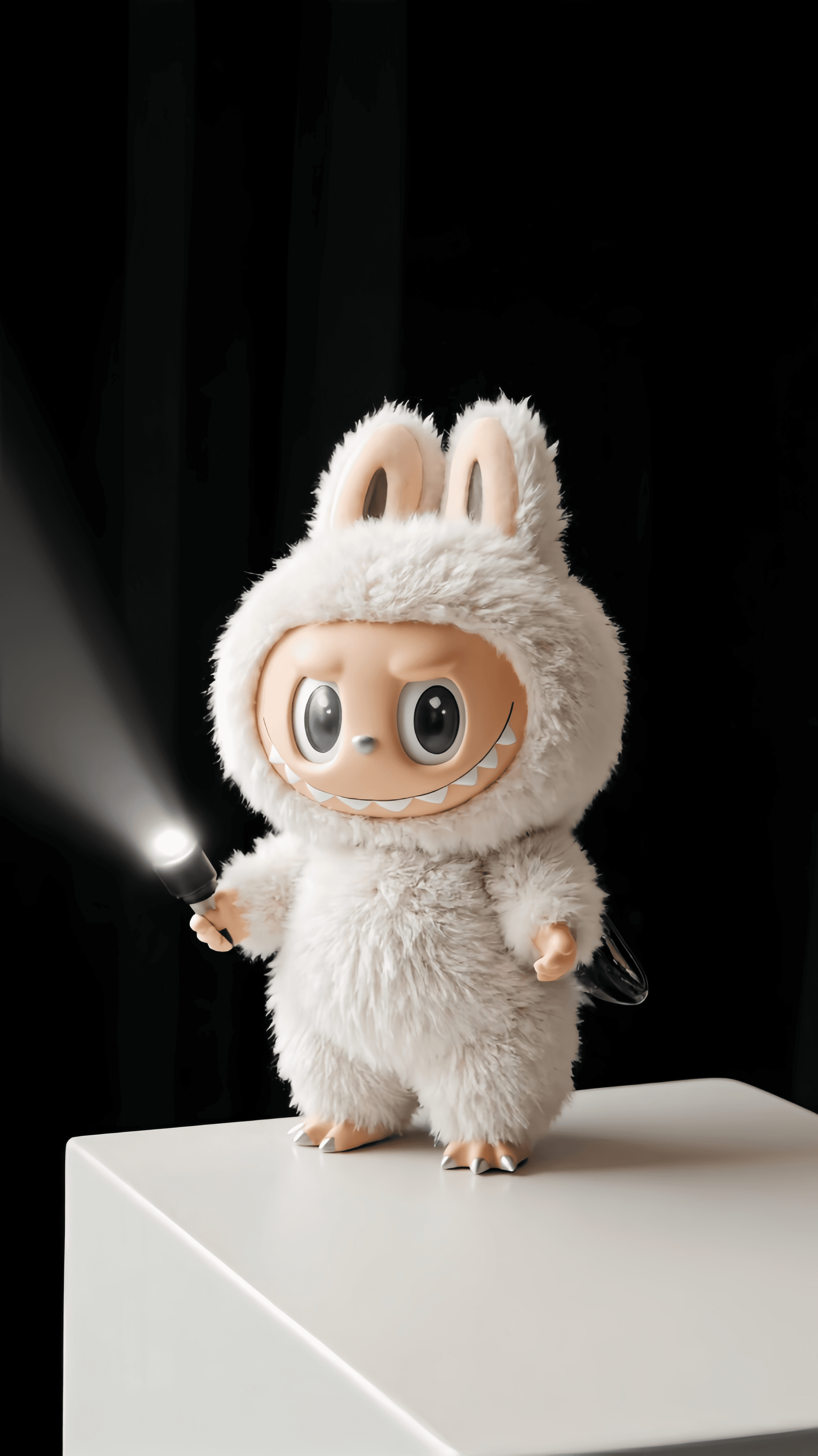 Minimalist Labubu Live - Free HD Labubu wallpaper for live download, Clean and simple Labubu artwork