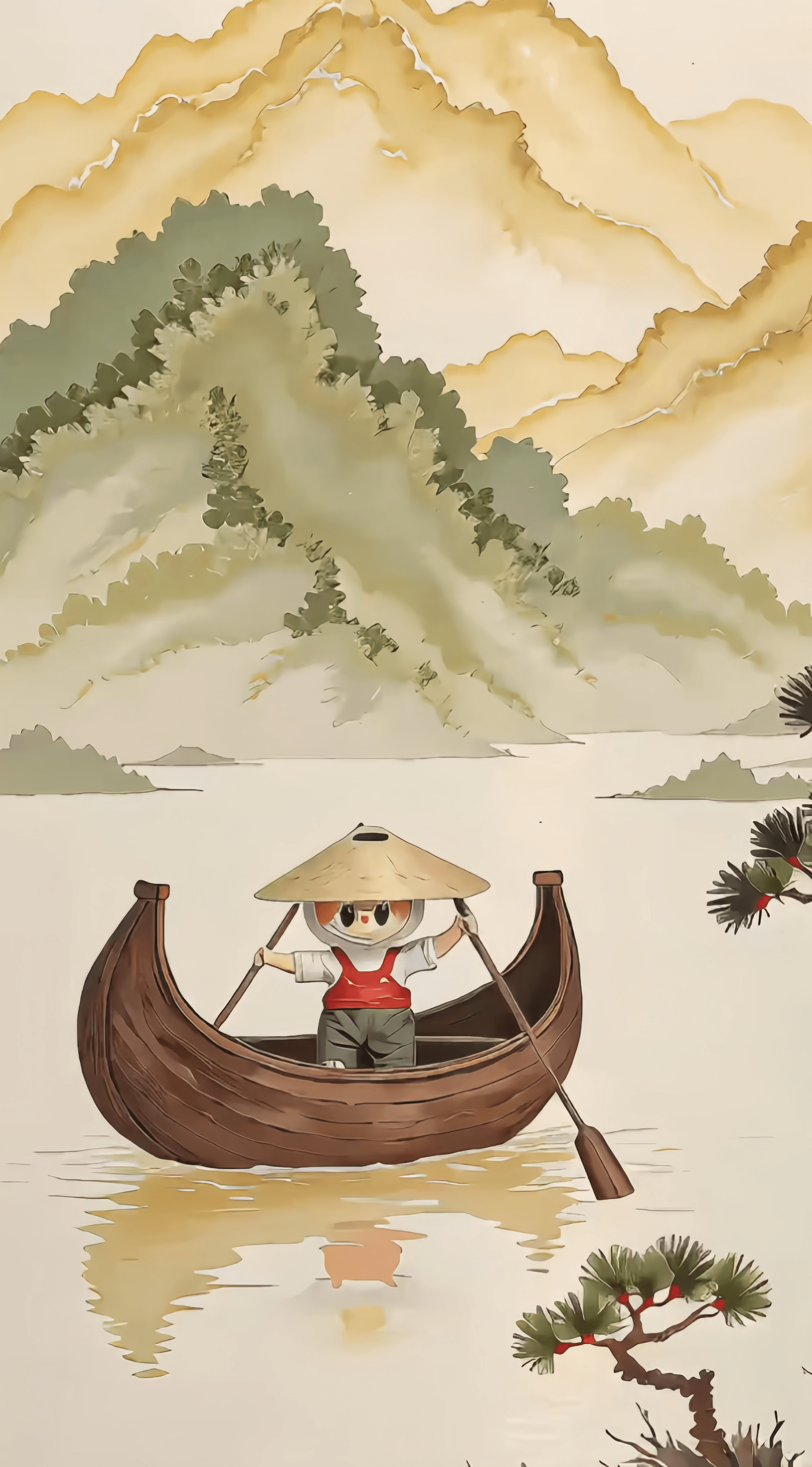 Playful Labubu - Free HD Labubu wallpaper for static download, Fun and playful Labubu artwork