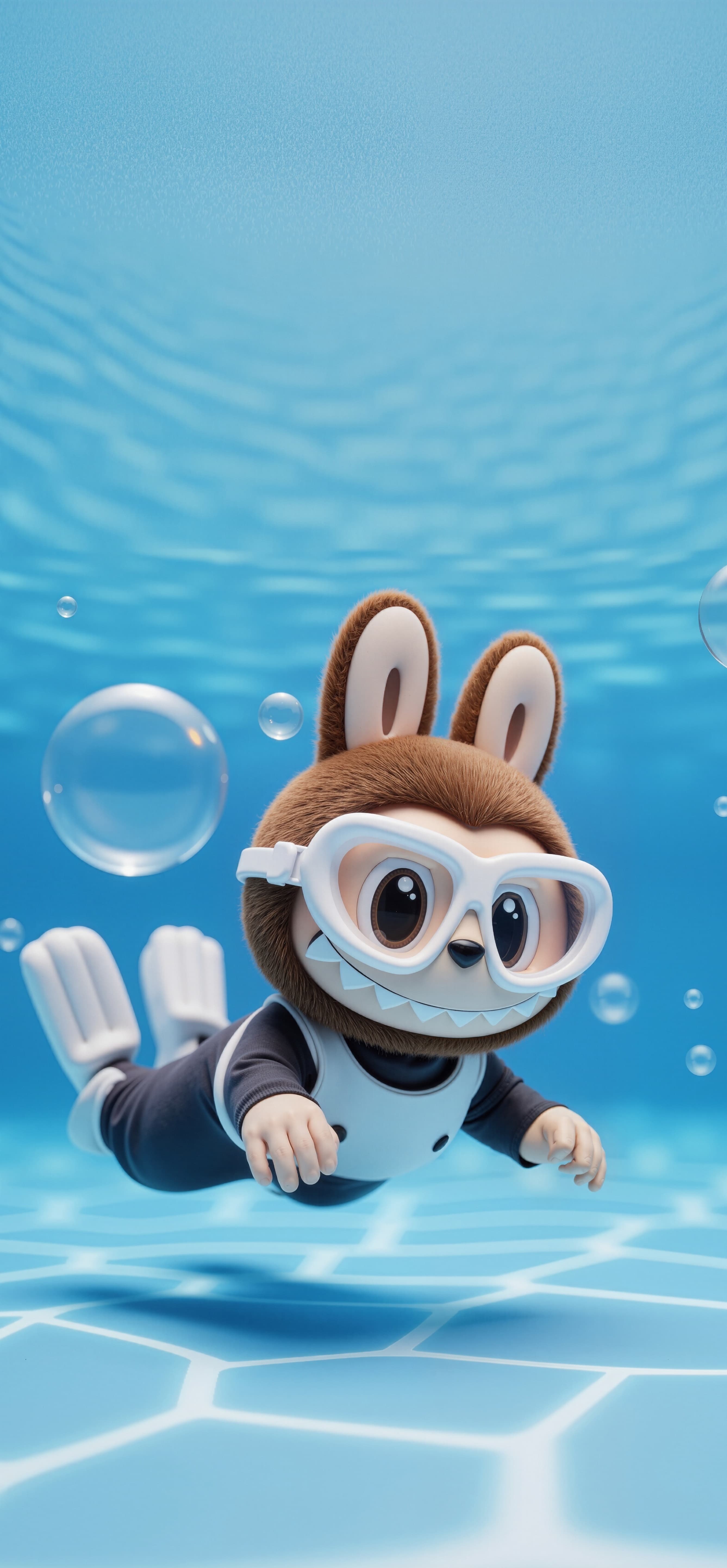 Dreamy Labubu - Free HD Labubu wallpaper for static download, Whimsical Labubu artwork