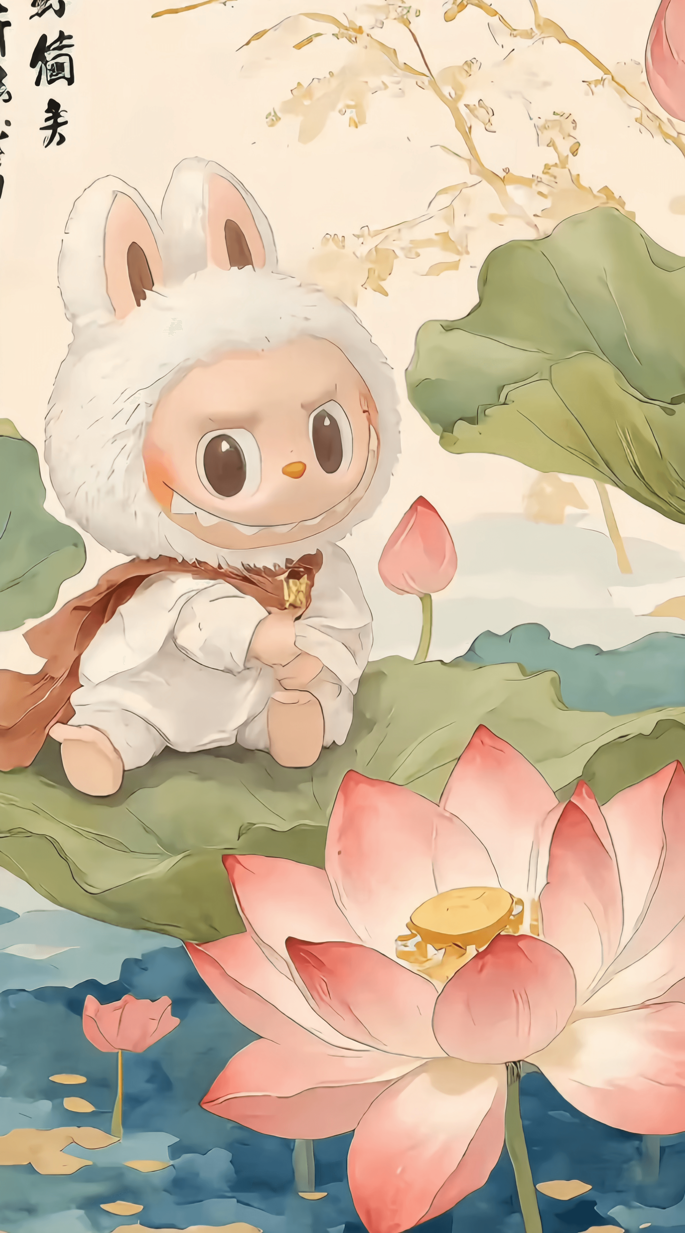 Pretty Labubu - Free HD Labubu wallpaper for static download, Clean and simple Labubu artwork